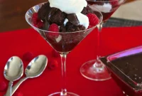 Decadent Raspberry and Velvet Chocolate Ganache Trifles