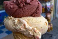 Gourmet Pistachio and Nutella Swirl Gelato