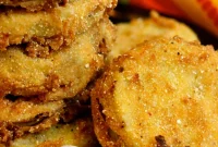Ultimate Fried Green Tomatoes with Crispy Bacon Garlic and Buttermilk Sauce