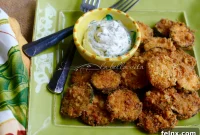 Crunchy Garlic Parmesan Zucchini Crisps with Creamy Basil Aioli