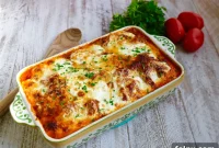 Oven Baked Ravioli with Fresh Basil Marinara Sauce