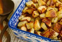 Rustic Italian Rosemary Garlic Roasted Potatoes