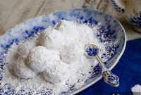 Authentic Greek Kourabiedes Almond Butter Cookies