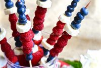 Patriotic Summer Berry Skewers