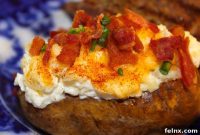 Gourmet Fontina Twice Baked Potatoes