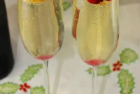Sparkling Cranberry Clementine Prosecco Fizz