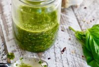 Vibrant Homemade Basil Dressing