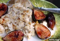 Caramelized Brown Sugar Roasted Fig Oatmeal