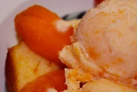 Velvety Sun Ripened Summer Peach Ice Cream