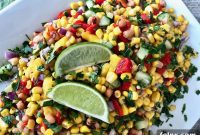 Zesty Sweet Corn and Black Eyed Pea Medley