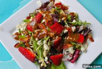 Refreshing Strawberry Balsamic Spring Salad