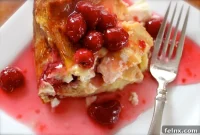 Velvety Mascarpone and Raspberry Stuffed French Toast