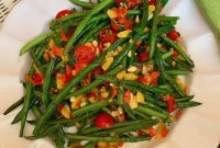 Gourmet Roasted Vegetable and Crisp French Green Bean Medley
