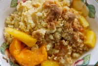 Golden Peach and Tropical Pineapple Streusel