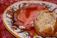 Masterpiece Prime Rib Roast with Savory Beef Jus