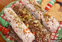 Gourmet Italian Cheese Roll for Festive Celebrations