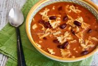 Hearty Rustic Italian Pasta and Bean Stew