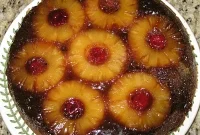 Deep Caramelized Pineapple Upside Down Cake