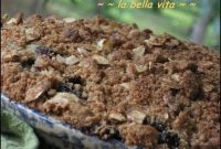 Amaretto Infused Cherry Streusel