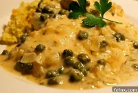 Luscious Lemon Cream Chicken