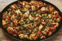 Tuscan Style Herb Turkey Dressing