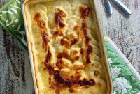 Rich and Velvety Cheesy Potato Gratin
