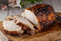 Garlic and Thyme Infused Pork Roast