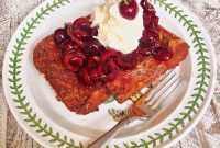 Gourmet Italian Cherry Panettone Brunch Toast