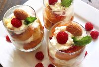 Velvety Mascarpone Peach Panettone Layers