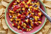 Quick and Simple Fresh Peach Salsa