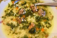 Savory Instant Pot Italian Wedding Meatball Soup