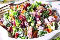 The Ultimate Creamy Loaded Broccoli Salad Recipe