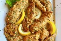 Creamy Garlic Parmesan Lemon Chicken