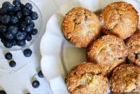 Bakery Style Blueberry Streusel Muffins