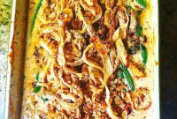 Gourmet Porcini and Pancetta Parmesan Green Bean Bake