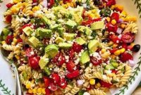 Irresistible Creamy Mexican Street Corn Pasta Salad