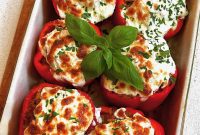 Ultimate Gourmet Italian Stuffed Peppers
