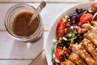 Tangy Garlic Cranberry Balsamic Vinaigrette