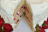 Luscious Mascarpone Strawberry Delight