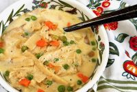 Quick and Rich Creamy Chicken Noodle Soup