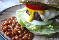 Gourmet Buffalo Beef and Pepper Jack Burgers with a Styled Tablescape