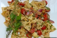 Zesty Mediterranean Tuna Pasta Salad