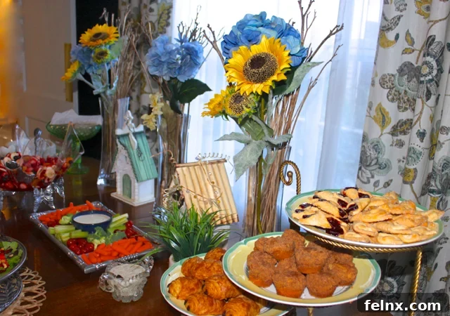 Baby Shower Brunch Spread