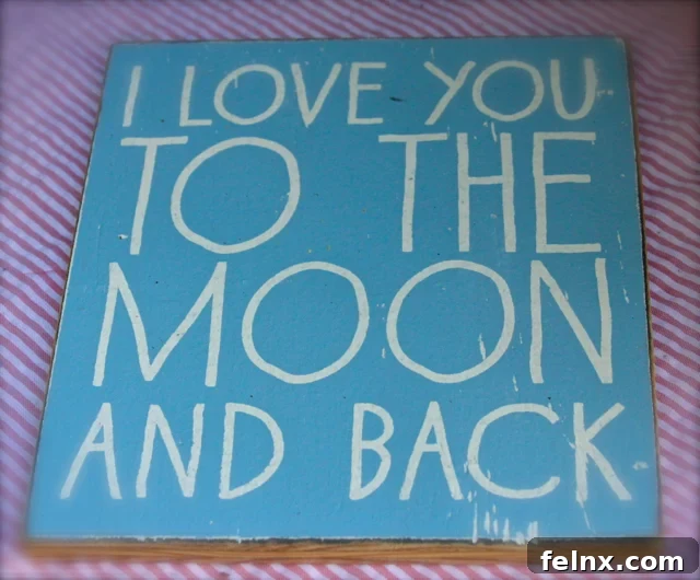 Wooden Baby Plaque