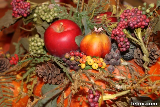 Multi-sized Pumpkin Centerpiece