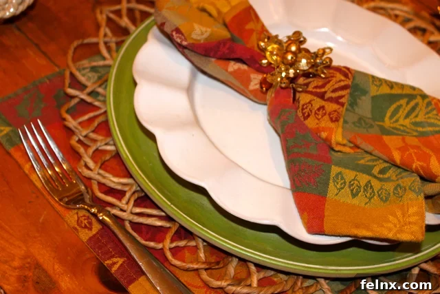 Autumn Place Setting