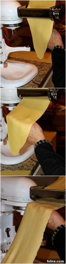 Using a Pasta Roller for Tagliatelle