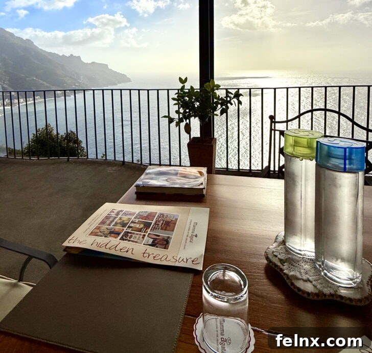 Lemon groves and gardens at Mamma Agata