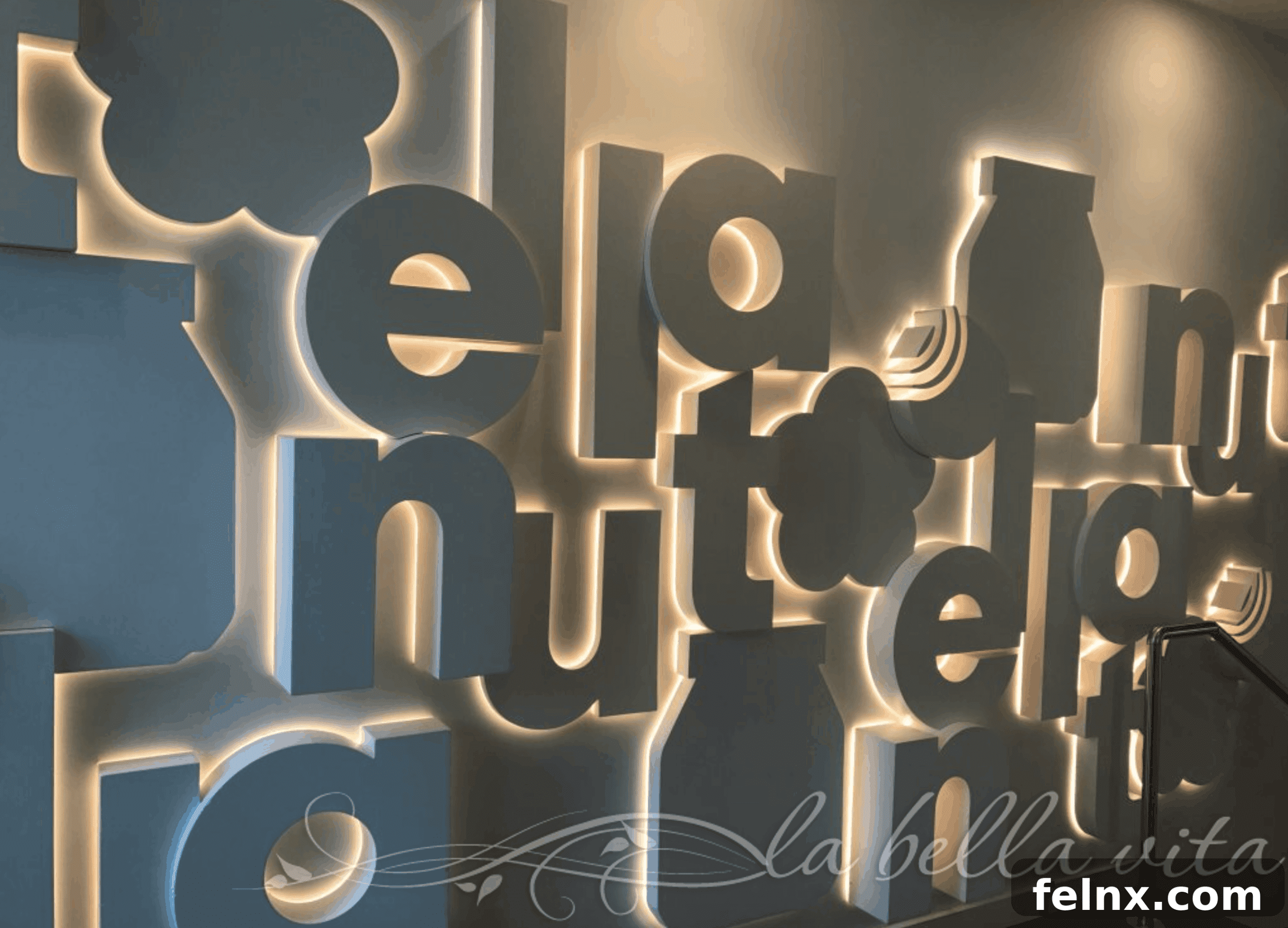 Interior Design of Nutella Cafe with Hazelnut Inspired Decor