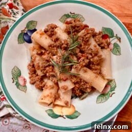 White Bolognese recipe photo